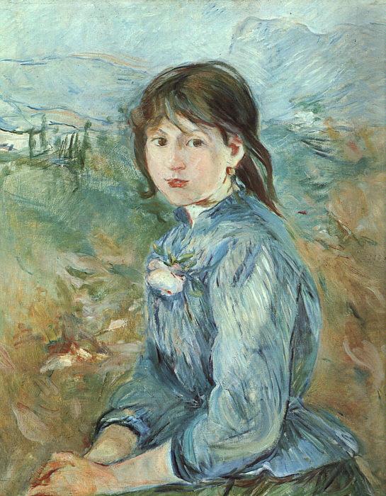 Berthe Morisot The Little Girl from Nice oil painting picture